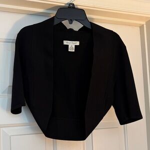 White House Black Market Elegant Black Shrug